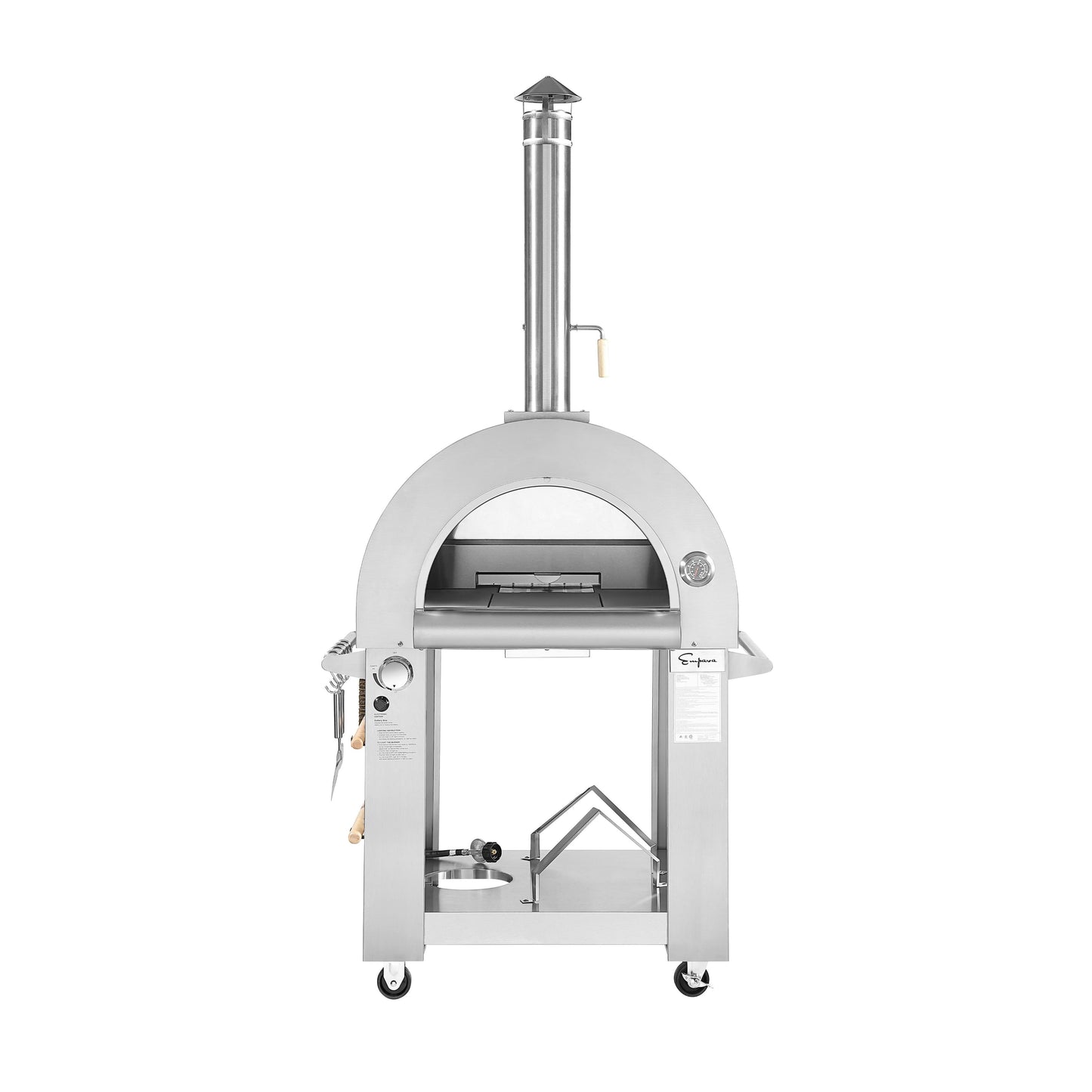 Empava PG03 Outdoor Wood Fired and Gas Pizza Oven