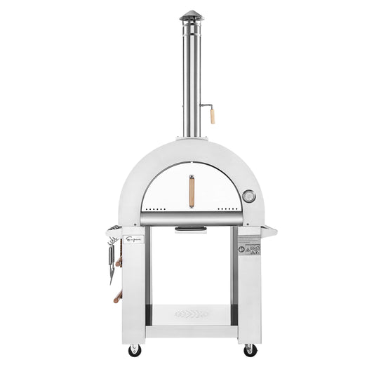 outdoor wood burning pizza oven-1